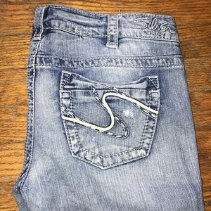 Silver jeans